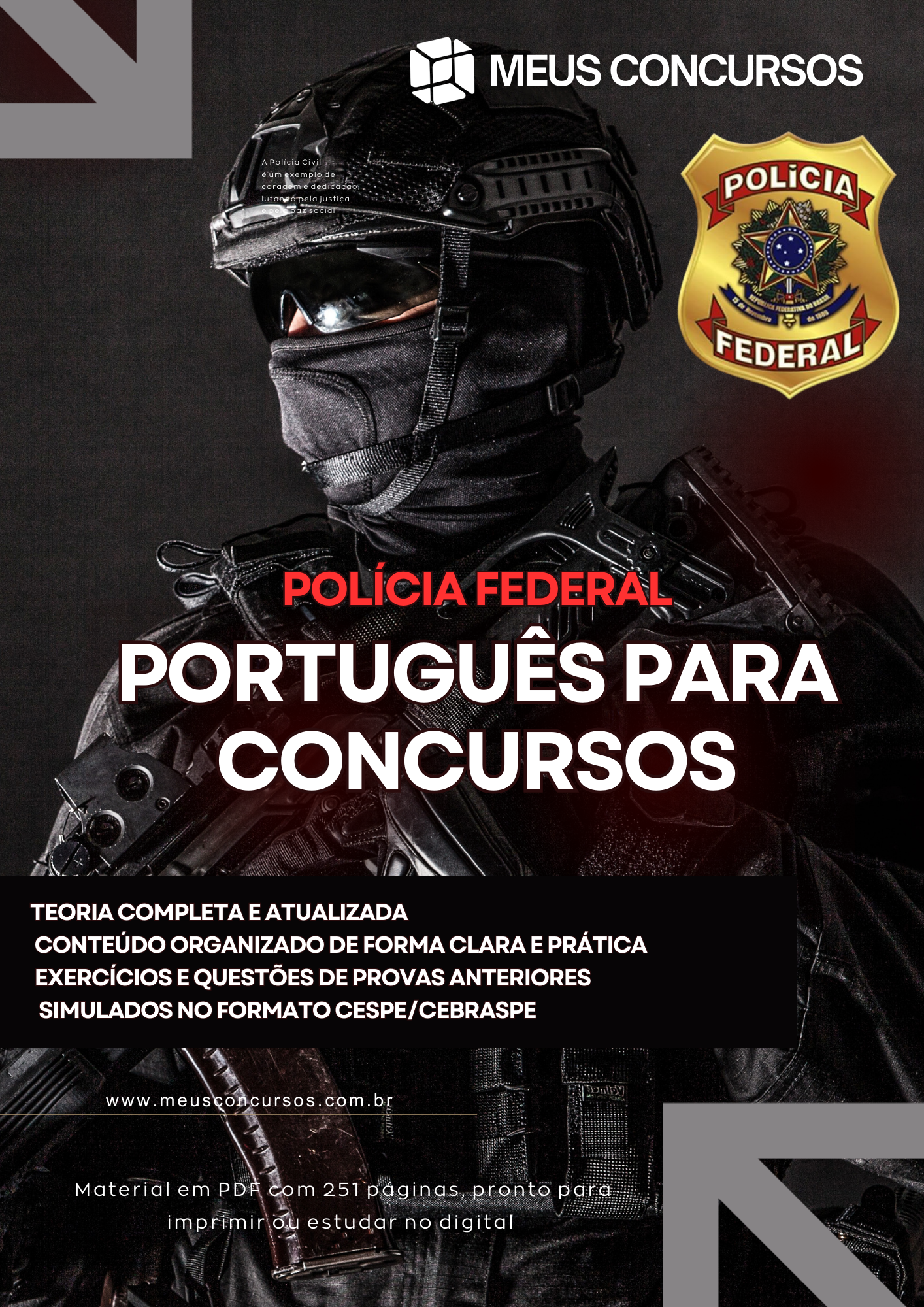 portuguÊs para concursos – polÍcia federal